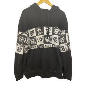 Keep it 100 MASTERPIECE Hoodied Sweatshirt Sz XXl